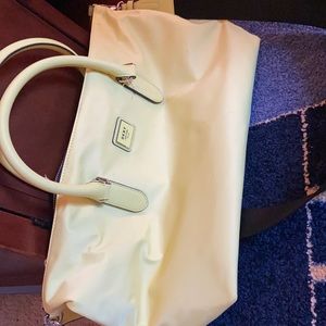 DKNY neon yellow shoulder bag big and spacious